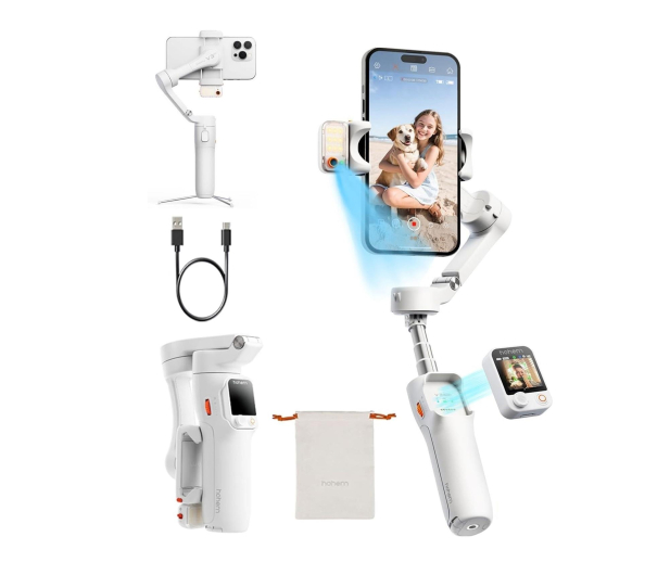 HOHEM iSteady V3 Ultra (biały) HPG -V3U / 6971071552818 - 1360419 - zdjęcie 7